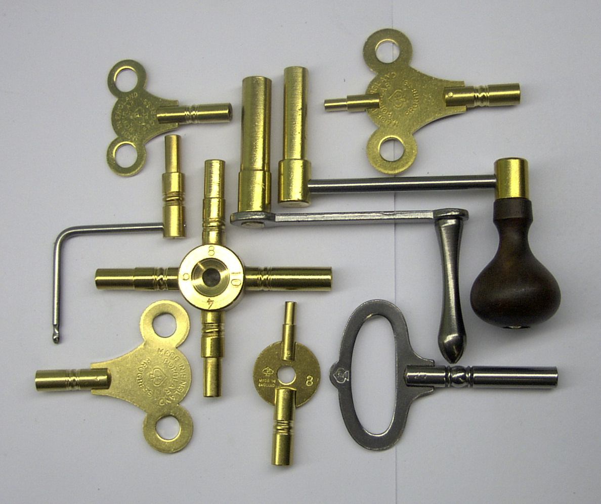 Keys manufactured by John Wardles.